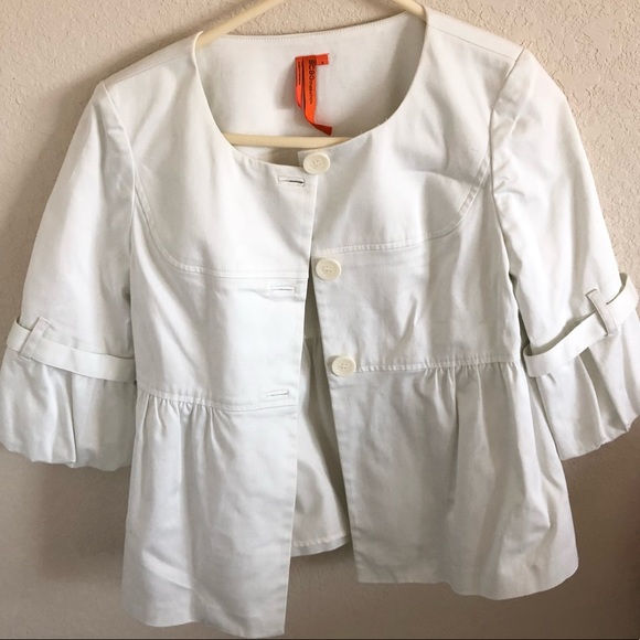 BCBG White Vanilla Blouse - Picture 1 of 4